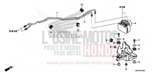 MODULATEUR ABS CRF1000D2K de 2019